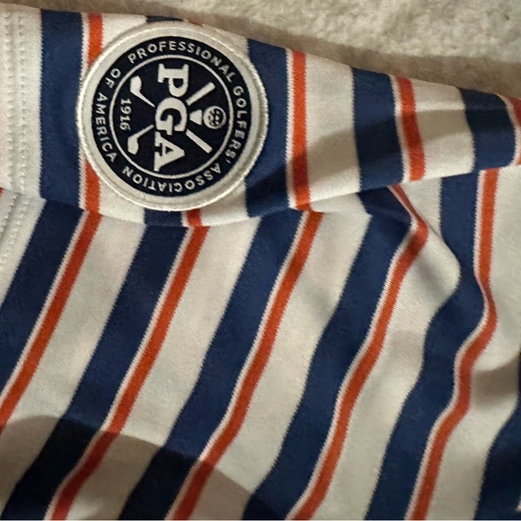 PGA Tour Striped Polo Shirt - Picture 4 of 4